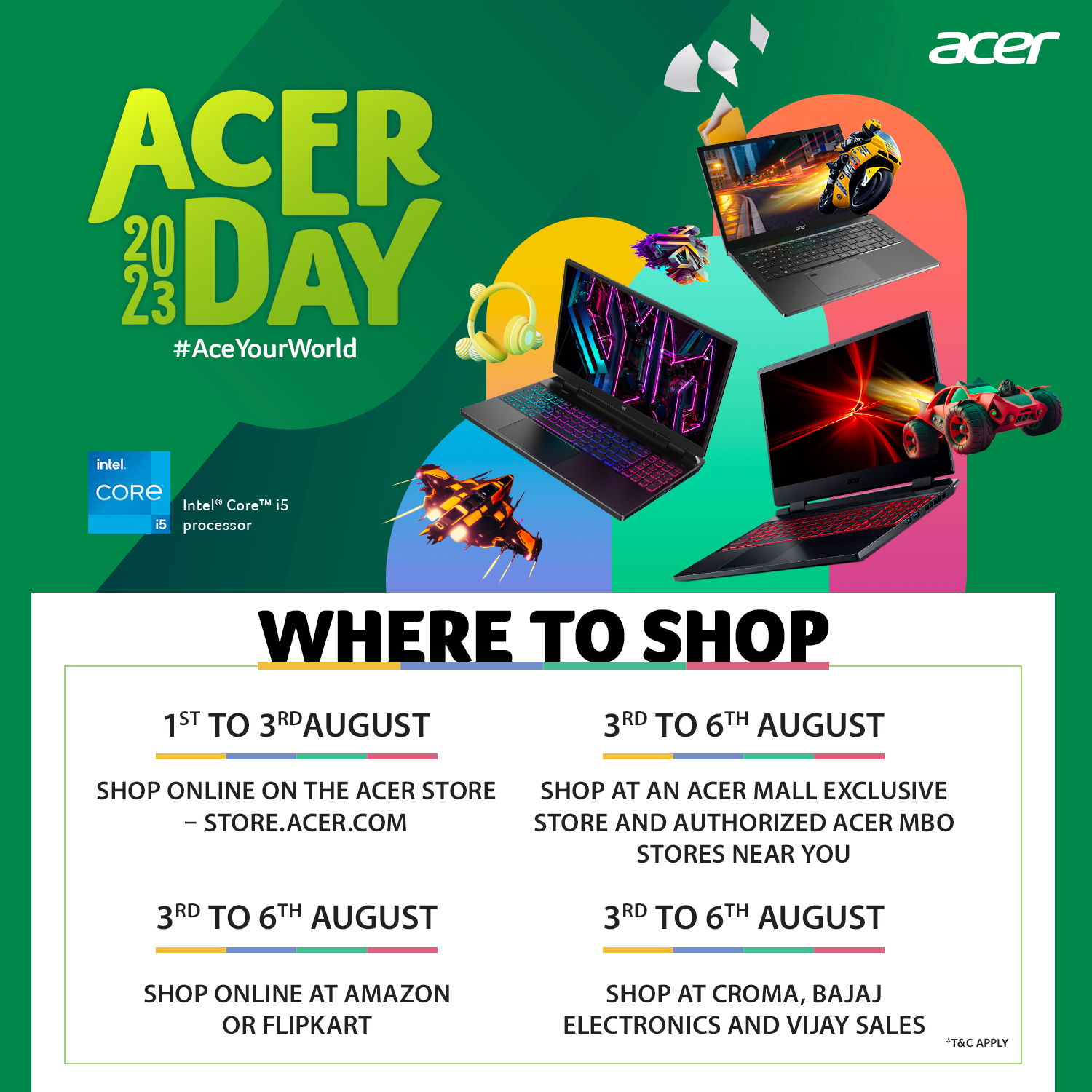  Get Ready for Acer Day 2023: Acer’s Biggest Sale this Year!